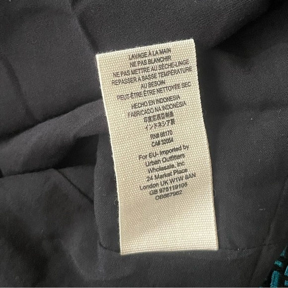 Free People Diamonds Are Forever Mermaid Mini Dress in Metallic Blue Small - Picture 14 of 15